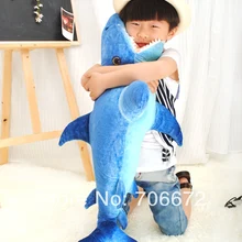 Около 95 см синий кит плюшевые игрушки куклы подушка высокого качества товаров для детей подарок t5848