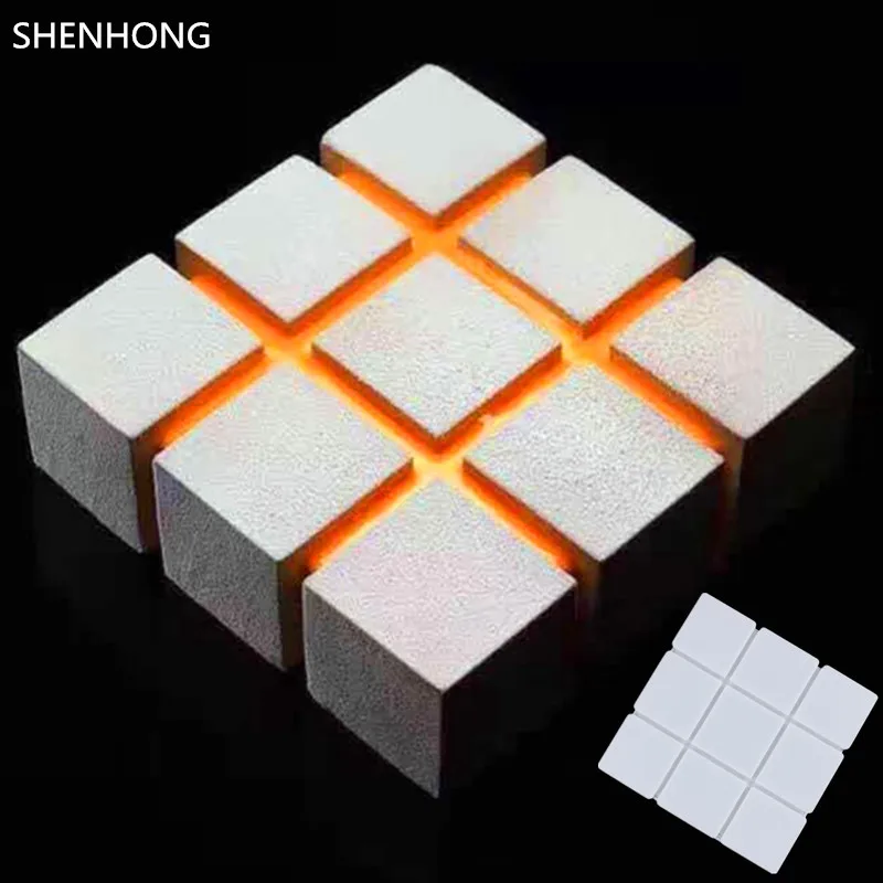 SHENHONG TRIANGULATION 3D формы для торта для мороженого, шоколада, форма для торта, форма для выпечки, аксессуары, геометрические формы - Цвет: Grid pattern