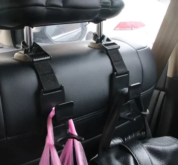 

50pair Universal Car Headrest Hooks Back Seat Hanger Storage Bottle Holder DHL