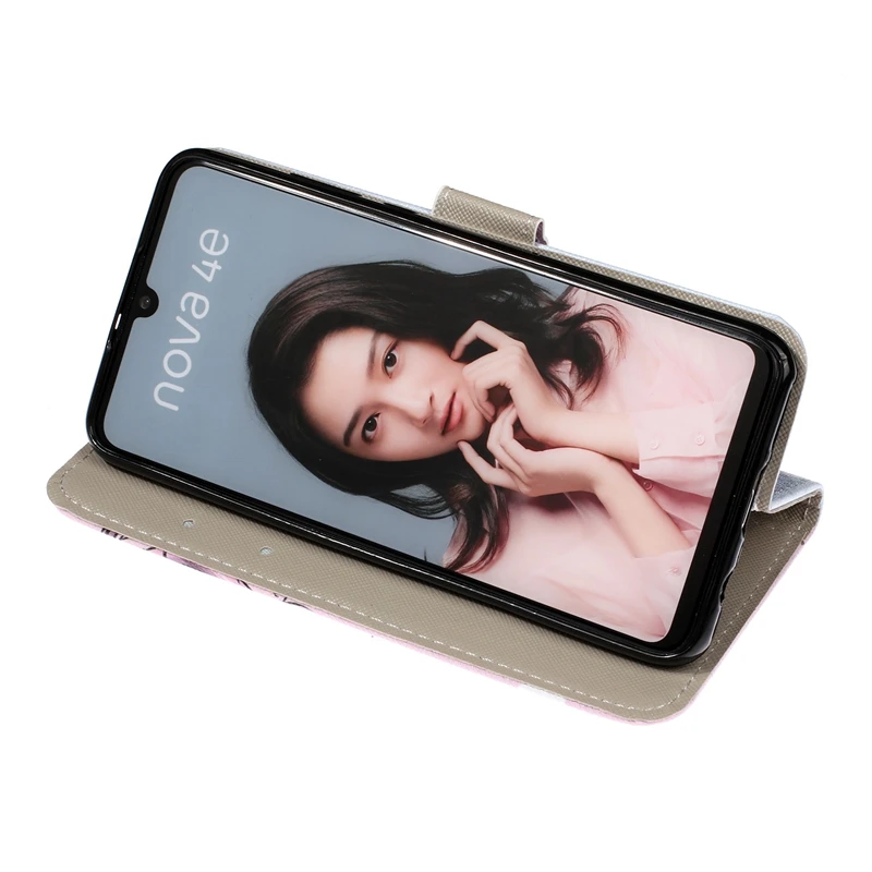 Кожаный чехол кошелек для телефона Couqe Hawei P30 Lite книжка Huawei Etui P 30