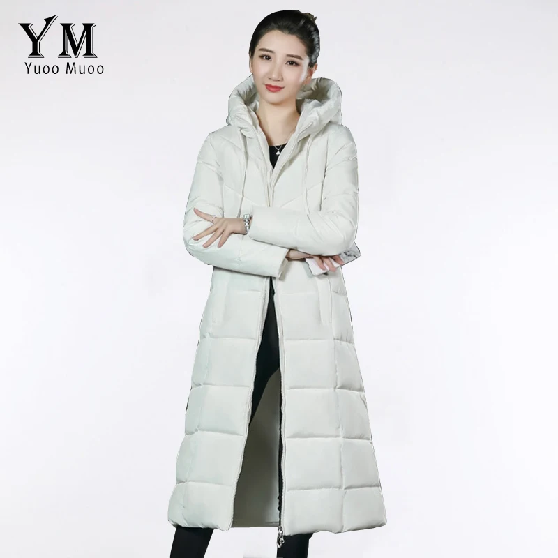 army Parka Green Occasionnel À blanc Mode D'hiver Veste Yuoomuoo rouge Marque Solide Noir Outwear Taille Nouveau Conception Capuchon Femmes Longue 3xl Plus 2018 ardoisé Manteau Chaud La qwwSgxzU