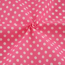 Хлопок Ткань для шитья розовый Pinted белый горошек дизайн бумага для скрапбукинга "Tecido" матрас, домашний текстиль простая ткань художественная работа пэчворк