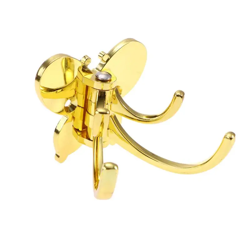 

Swivel Coat Hook Folding Heavy Duty Swing Arm Butterfly Shaped Hook Wall Mounted Hanger for Bathroom Kitchen Bedroom