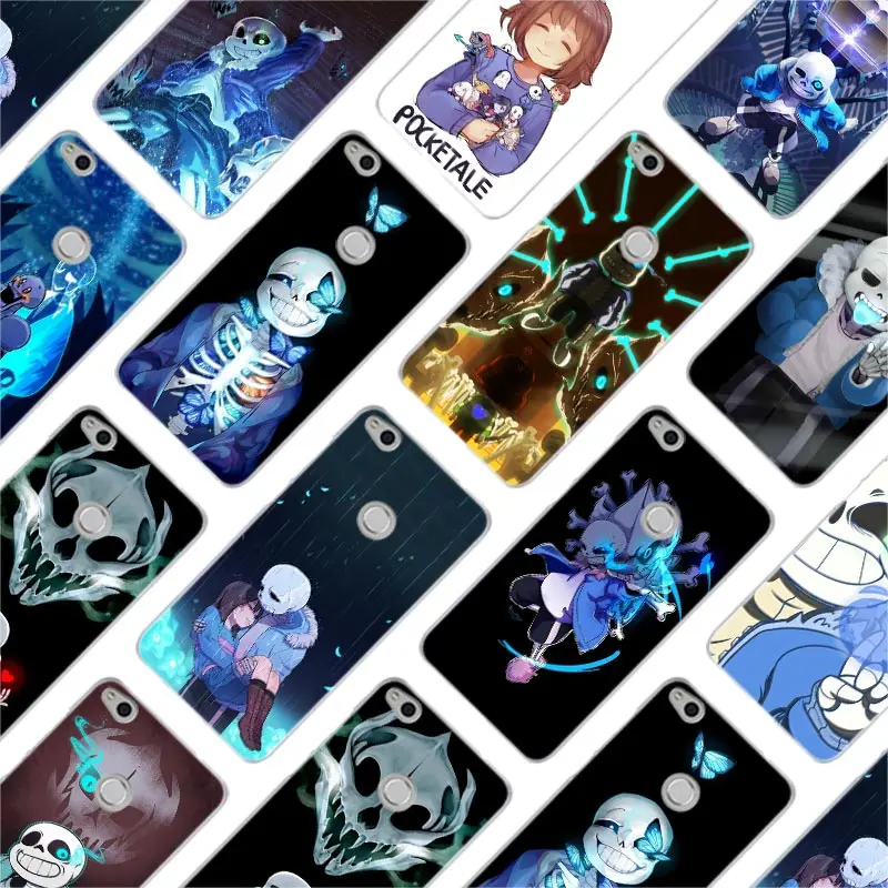 

Binful Undertale Sans Clear Cover Case for Huawei Y5 Y6 2017 Y7 Y9 2018 Honor 7A Pro 9 10 Lite 5C 8X 7X 6X Play 7i NOVA 4 3 3i