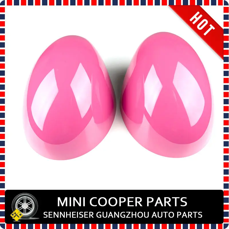 Pink Color Side Mirror Cover-3