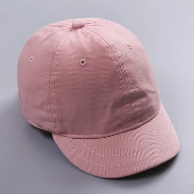 Высокое качество унисекс хлопок уличная короткая бейсболка Snapback модные спортивные шапки для мужчин и женщин Кепка - Цвет: pink