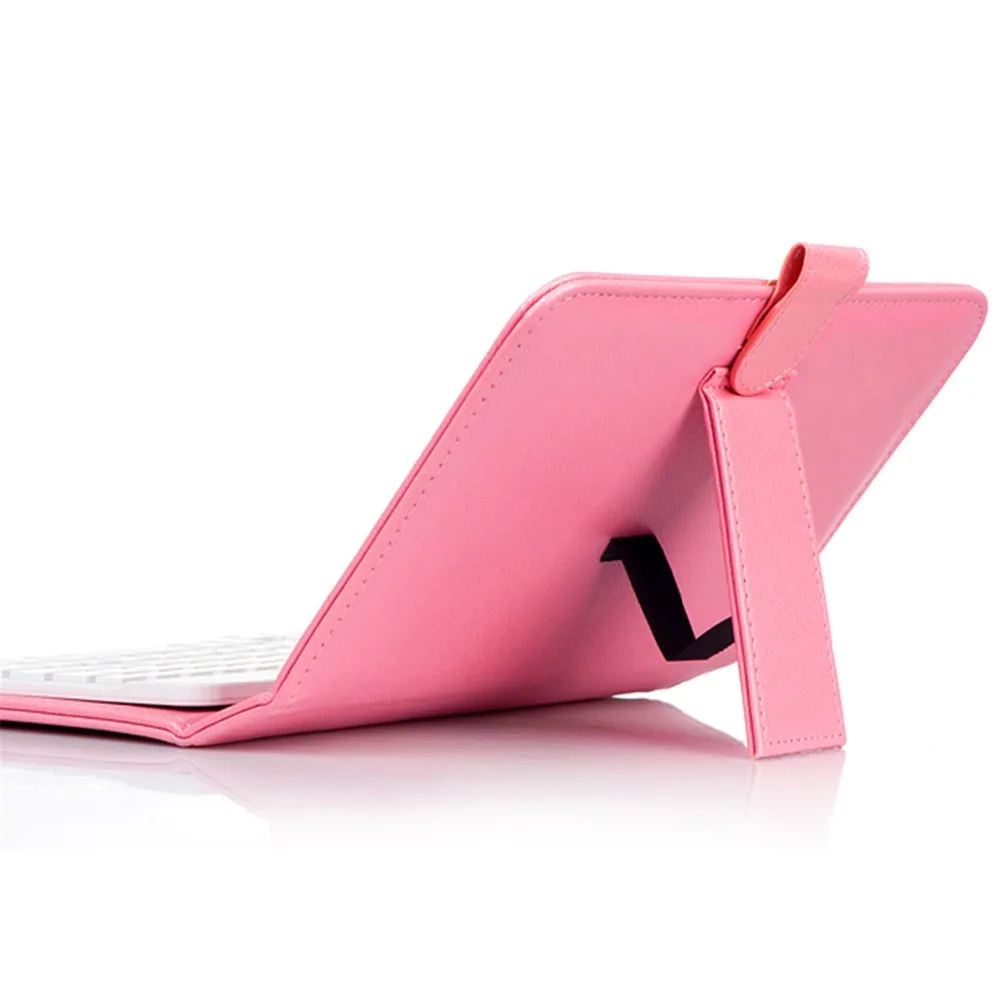 2018 Universal PU Leather Wireless Keyboard Case for iPhone xs max Protective Mobile Phone With Blu