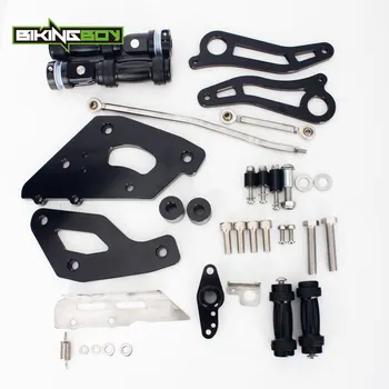 

BIKINGBOY For Kawasaki Vulcan VN 900 B Classic C Custom D Classic LT 06-18 07 08 09 10 11 12 13 14 Forward Controls 4" Foot Pegs
