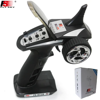 

Flysky FS-GT2B 2.4G 3CH AFHDS Radio Model Remote Control Transmitter with Receiver for RC Car Boat