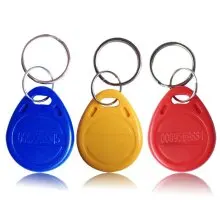 2000 шт/лот идентификатор бирка в виде брелка для ключей брелок 125 кГц RFID пластик водостойкая новая DHL ID брелок