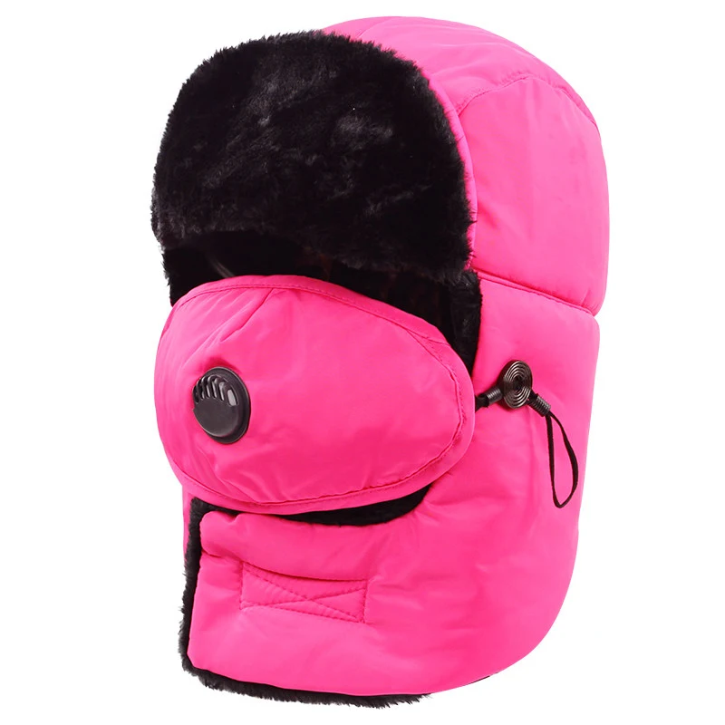 Зимние камуфляжные шапки-ушанки для мужчин и женщин, камуфляжная теплая шапка для ловли, камуфлирующая шапка для сноуборда, катания на лыжах с ветрозащитной маской