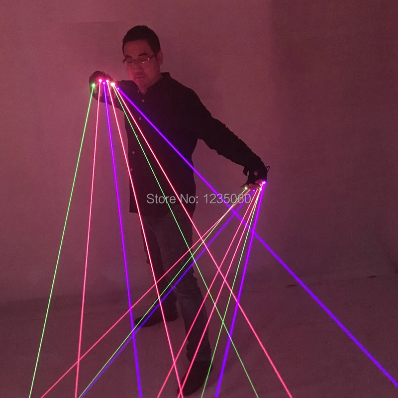 3pcs-Red-2pcs-Green-2pcs-Purple-Colorful-RGB-laser-gloves-dazzle-LED-laser-light-show-DJ