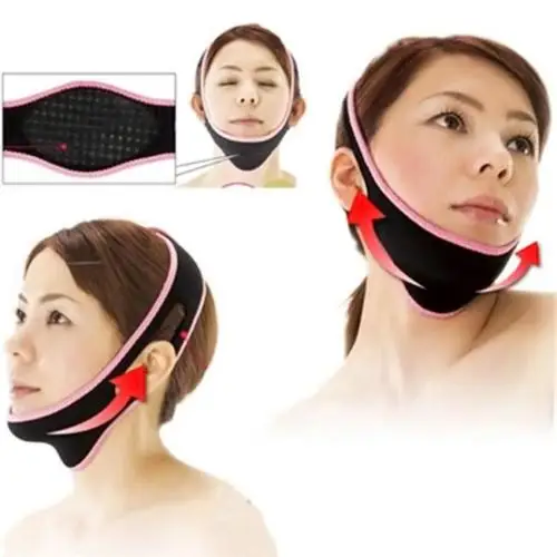 1 Pcs Face Lift Up Belt Sleeping Face Lift Mask Massage Slimming Face Shaper Relaxation Facial