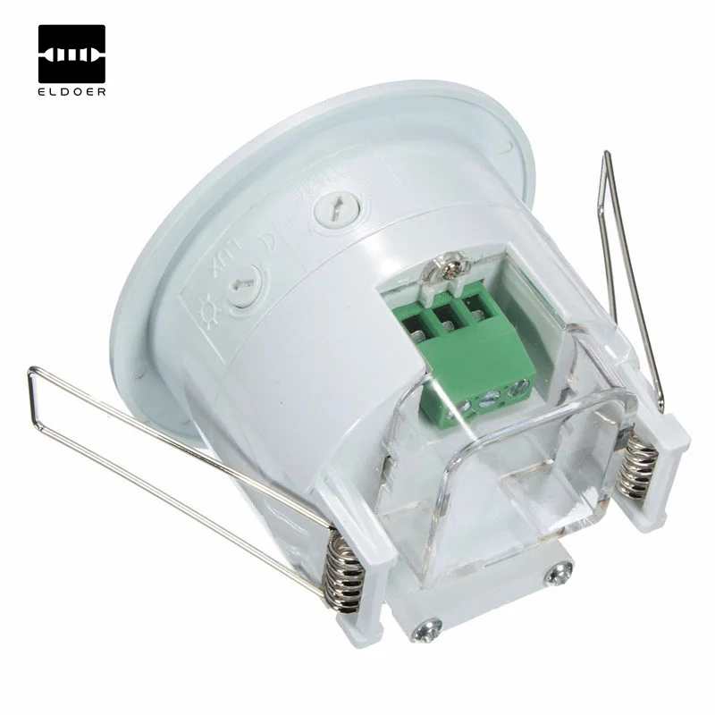 

New Electric UnitAC 220V-240V 50Hz 360 Degree Mini Recessed PIR Ceiling Occupancy Motion Sensor Detector Switch