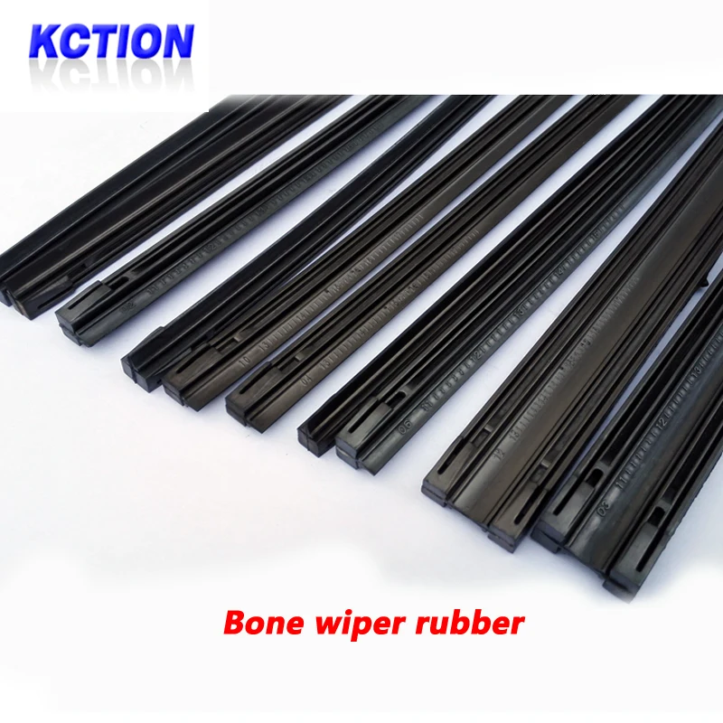 KCTION Diy car wiper blade,Strips wiper blades,Windscreen bone wipers rubber,bone Rubber,Size14\ KCTION Diy car wiper blade,Strips wiper blades,Windscreen bone wipers rubber,bone Rubber,Size14\