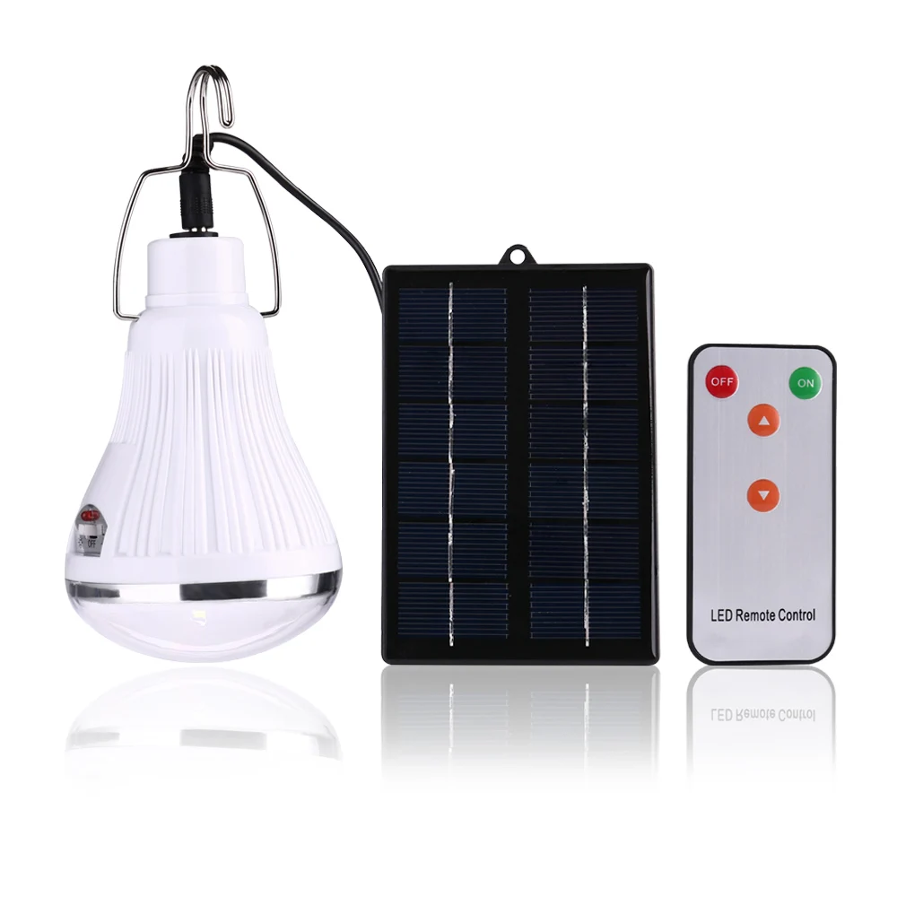 Outdoor/Indoor 20 LED Solar Light Garden Home Security Lamp Dimmable Led Solar Lamp By Remote