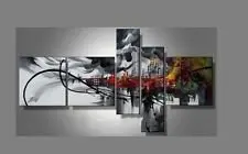 Hot sale *5pc Huge Modern Abstract on Canvas Oil Painting Art | Дом и сад