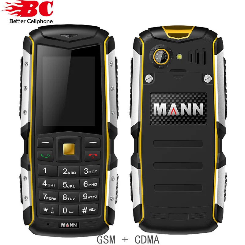 New Original MANN ZUG S Dustproof Shockproof Waterproof Dual SIm GSM 3G WCDMA Network GPRS 2