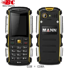 New Original MANN ZUG S Dustproof Shockproof Waterproof Dual SIm GSM 3G WCDMA Network GPRS 2.0 inch Russion keyboard MobilePhone