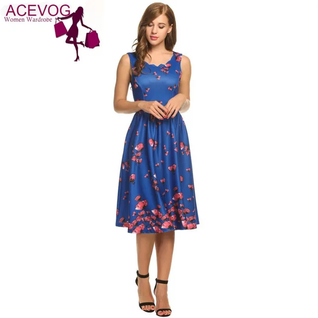 knee length tea dresses