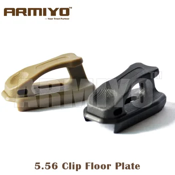 

Armiyo Tactical Airsoft Magazine Clip Floor plate 5.56 Polymer Plastic Gun Mount Hunting Accessories