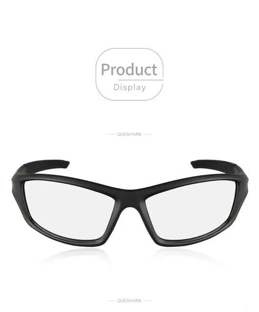 Queshark Photochromic Cycling Eyewear Bicycle Bike Glasses Outdoor Sport MTB Bicycle Bike Sunglasses Goggles Bike Racing Glasses -