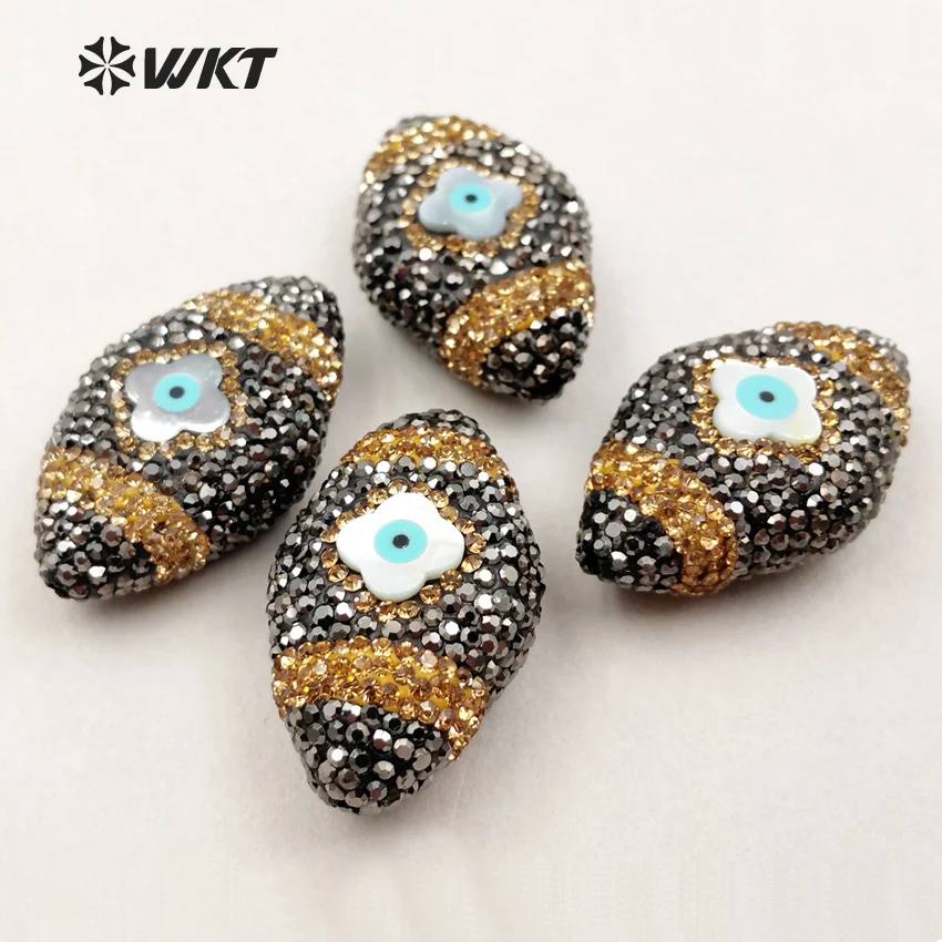 Buy JF189 New Design Rhinestone Beads With Flower