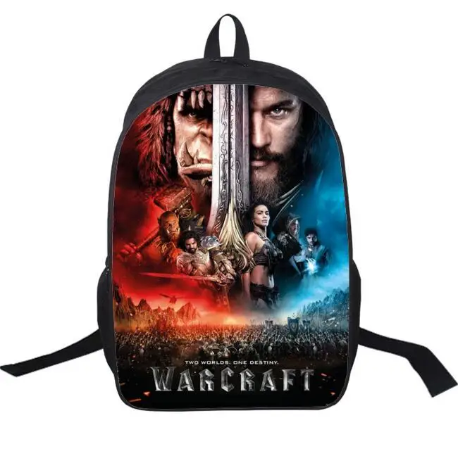 New Design World of Warcraft Bag WOW Printing Backpack for