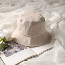 Модная Панама, уличная однотонная спортивная женская хлопковая кепка, хип-хоп кепка, летняя мягкая Рыбацкая шляпа от солнца, Панама для мужчин, плоская