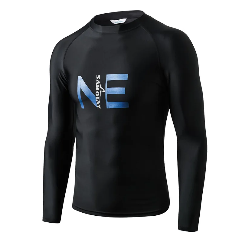 الرجال النساء Rashguard الغوص لباس سباحة طويلة الأكمام طفح الحرس تصفح ثوب السباحة 2 قطعة ملابس السباحة للزوجين عشاق