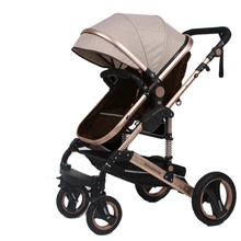 Wisesonle детская коляска 2 в 1 коляска ложится или демпфирующая Складная Лампа Вес двухсторонний высокий пейзаж коляски для малышей