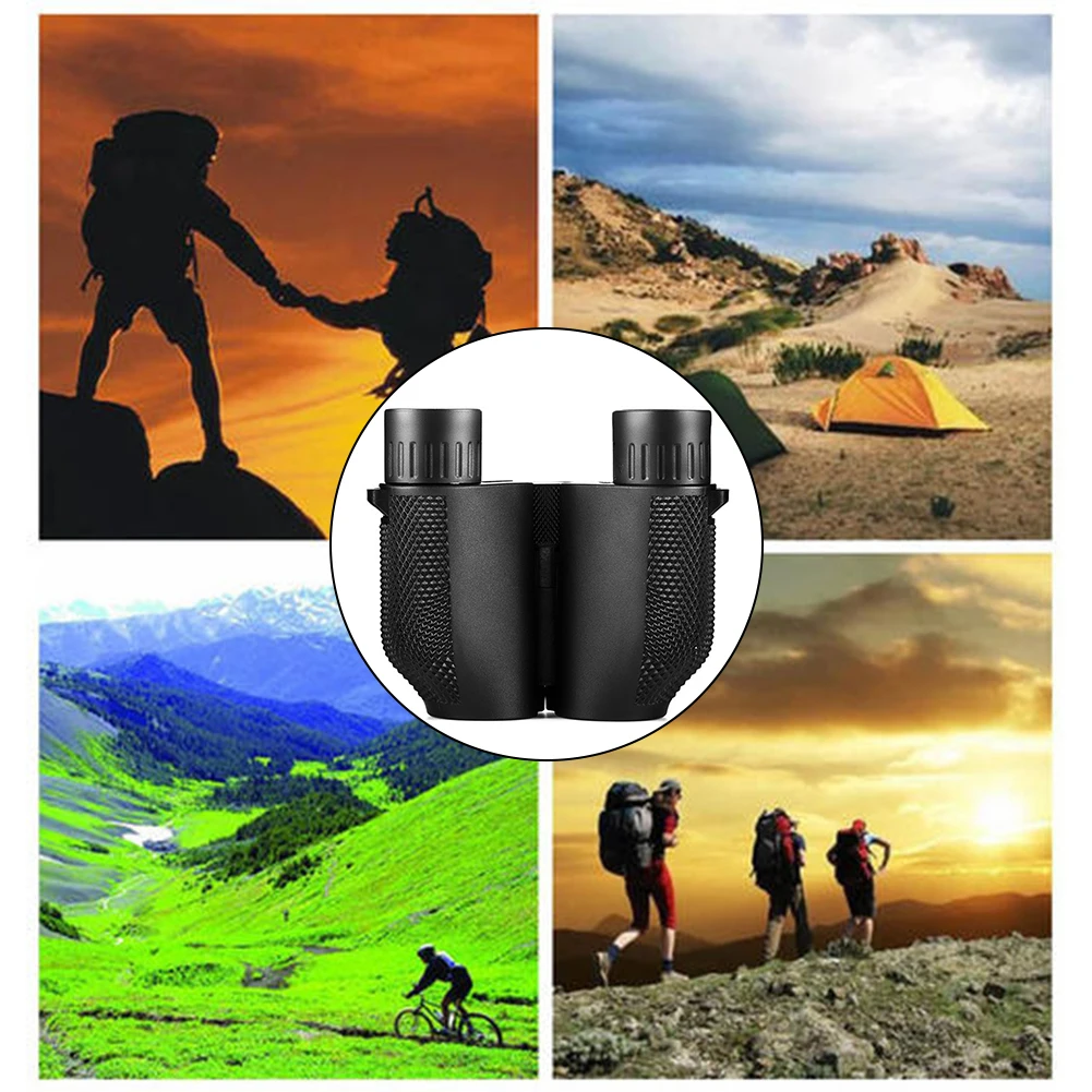 

10X25 Long Range Hunting Anti Fog High Power HD Telescope Night Vision Bird Watching Compact Binoculars For Outdoor Travel