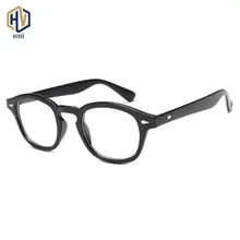Ретро круглые очки оправа для мужчин и женщин сверхлегкие однотонные очки по рецепту очки