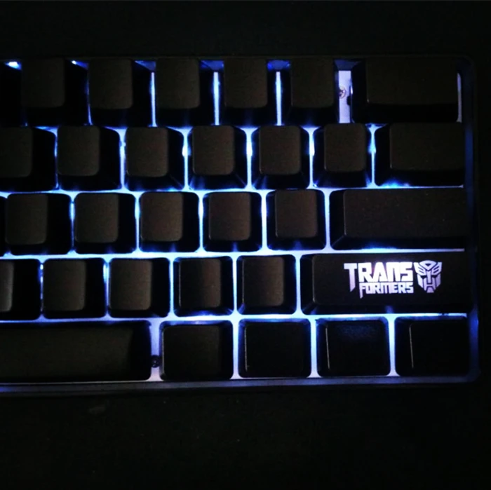 Прозрачная подсветка ABS Клавиша ввода крышка s CS GO вишневые цветы Corsair Razer Blizzard Cat