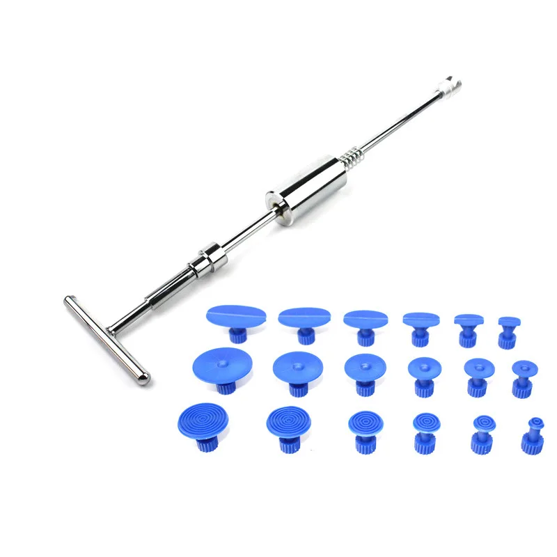 

18PCS Universal Auto Car Body Paintless Dent Repair Puller Lifter Tabs Hail Removal Tool for Hardware Woodworking Viehcle Parts