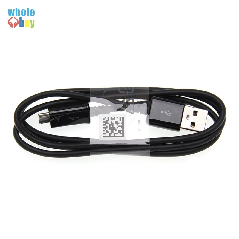 500 шт/партия белый черный круглый 1 м Micro USB 5pin Синхронизация данных быстрое зарядное устройство кабель для samsung S4 S5 S6 note4 note5 A3