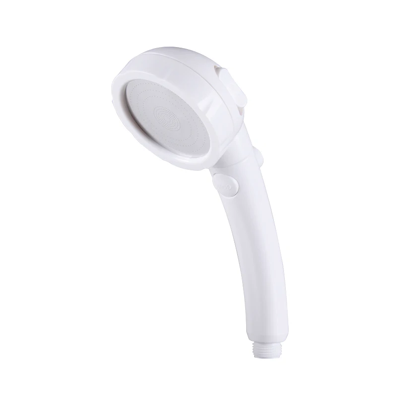 KAIYING ручная душевая головка высокого давления без дрели с переключателем паузы вкл/выкл 3 режима распыления Съемная Душевая насадка для экономии воды - Цвет: A-ShowerHead(White)