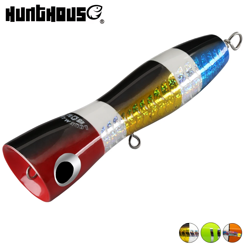 

Hunt House fishing bait popper Wooden lures