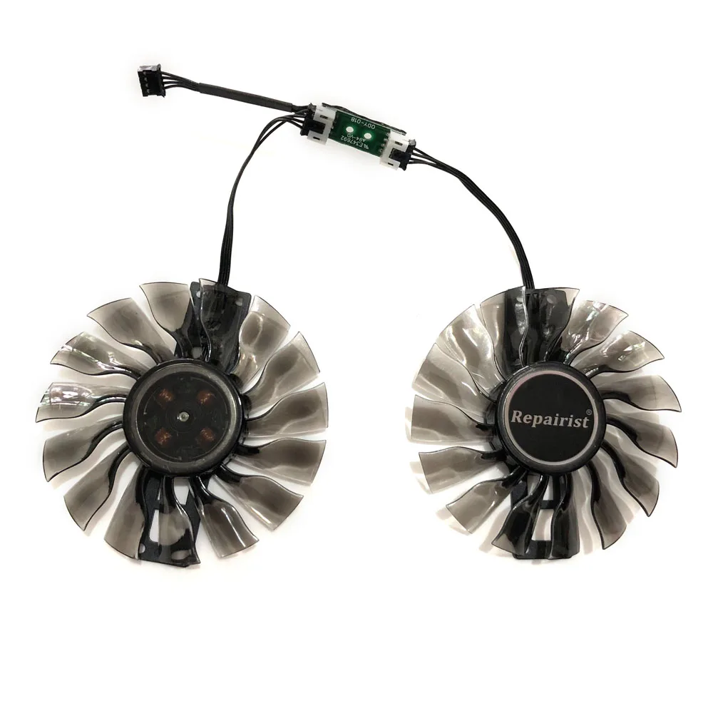 

2pcs/Set 90MM Diameter VGA GPU Cooler Fan For Palit GTX970 GTX 970 JetStream 4 GB Video Graphics Cards Cooling As Replacement