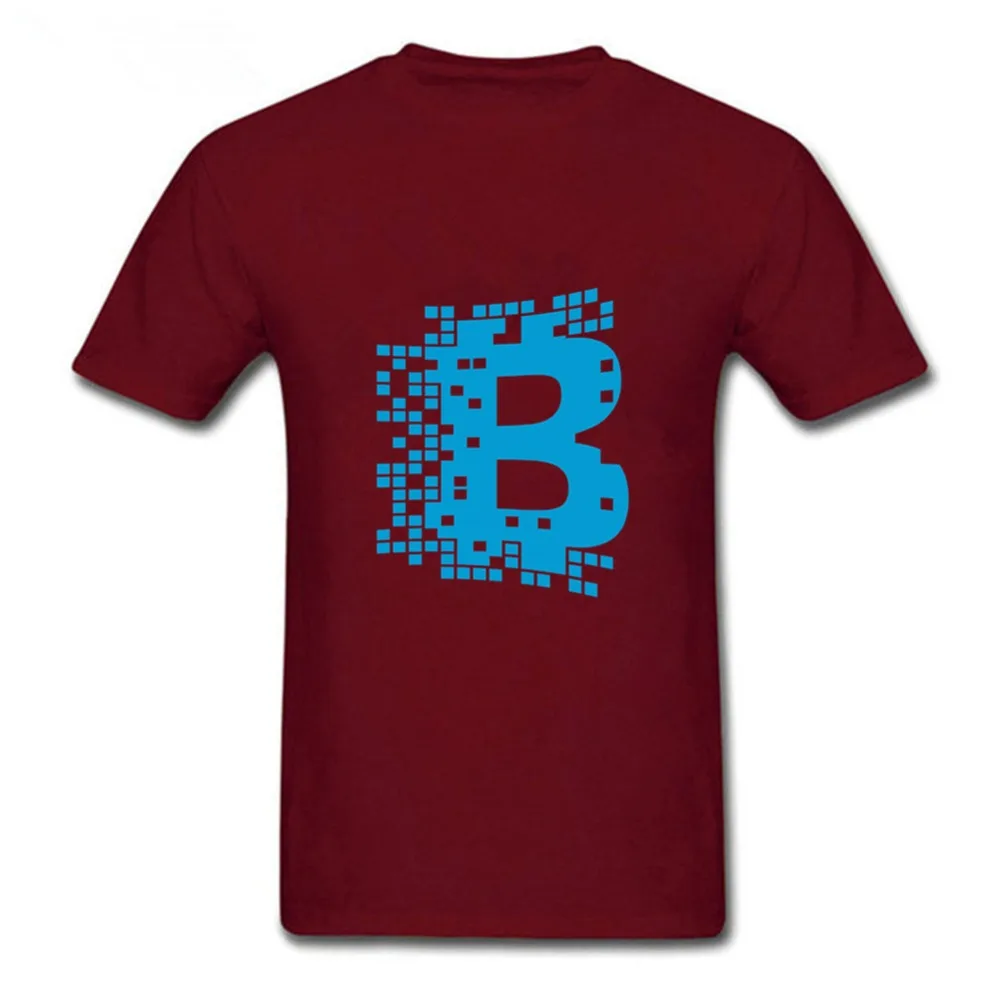 Bitcoin Cryptocurrency Blockchain T Shirt Men's Top Design Funny Short Sleeve Fashion Custom XXXL Couple T Shirts homme Top Tees