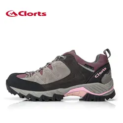 Новинка Clorts женская уличная походная обувь замшевая Треккинговая обувь непромокаемая обувь для альпинизма женская спортивная обувь