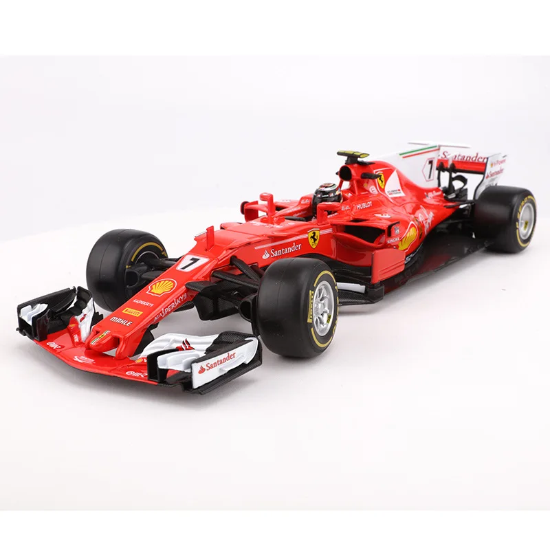 Модель литая автомобиля из сплава в масштабе 1:18 игрушка для Ferrari F1 металлическая