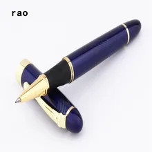Jinhao X450 синий в полоску Цвет Бизнес офис Средний перо Ручка-роллер