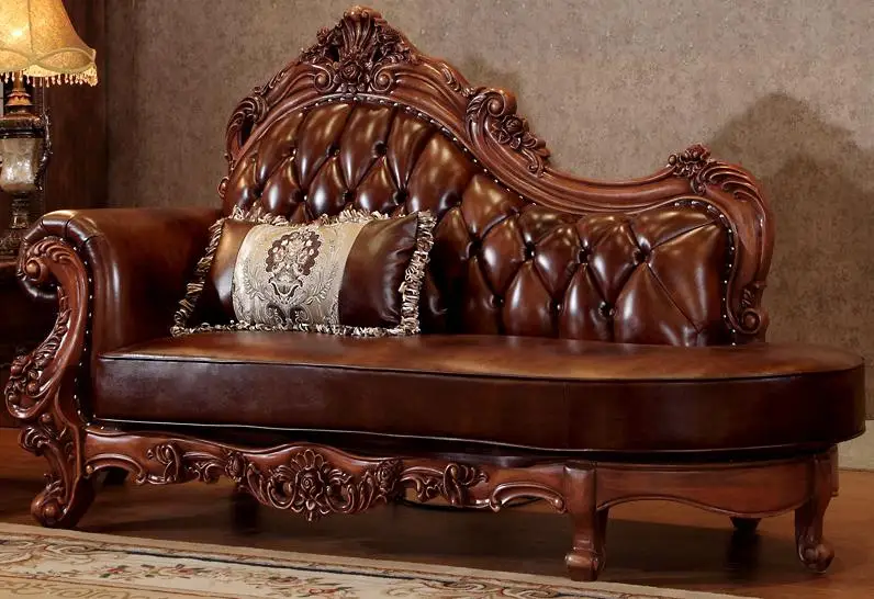 2018 Special Offer Real European Style Set Chaise/ Lounge Chair/recliner Sofa Chair Living Room And Bedroom Funiture