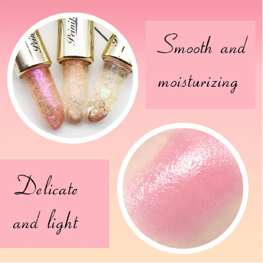 PNF Star Drill Flash Jelly LipstickMoisturizing Lipstick Healthy Moisturizing Discoloration Lipstick P8206
