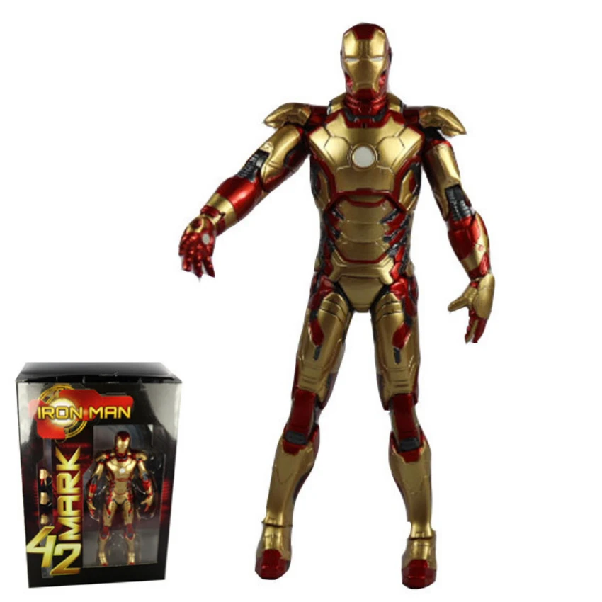 Movie Super Hero Tony Stark Mark 42 Stark Super Hero 17.5cm/6.9" Action ... - Movie Super Hero Tony Stark Mark 42 Stark Super Hero 17 5cm 6 9 Action Figure