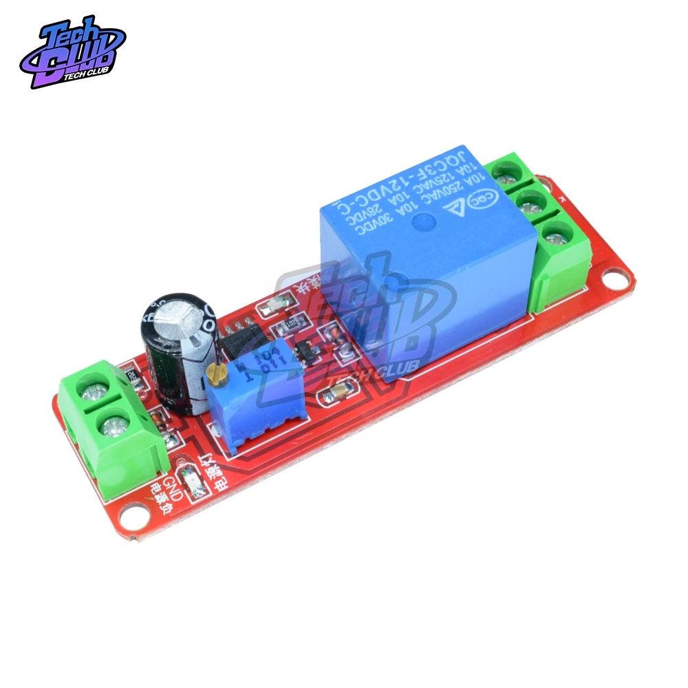Module Circuit Board Electronic Relay Delay Adjustable Timer Chip NE555