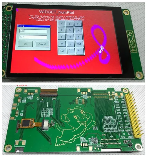 Ips 3,5 дюймов 16,7 M HD TFT lcd емкостный сенсорный экран с адаптером плата R61529 Drive IC 320(RGB)* 480