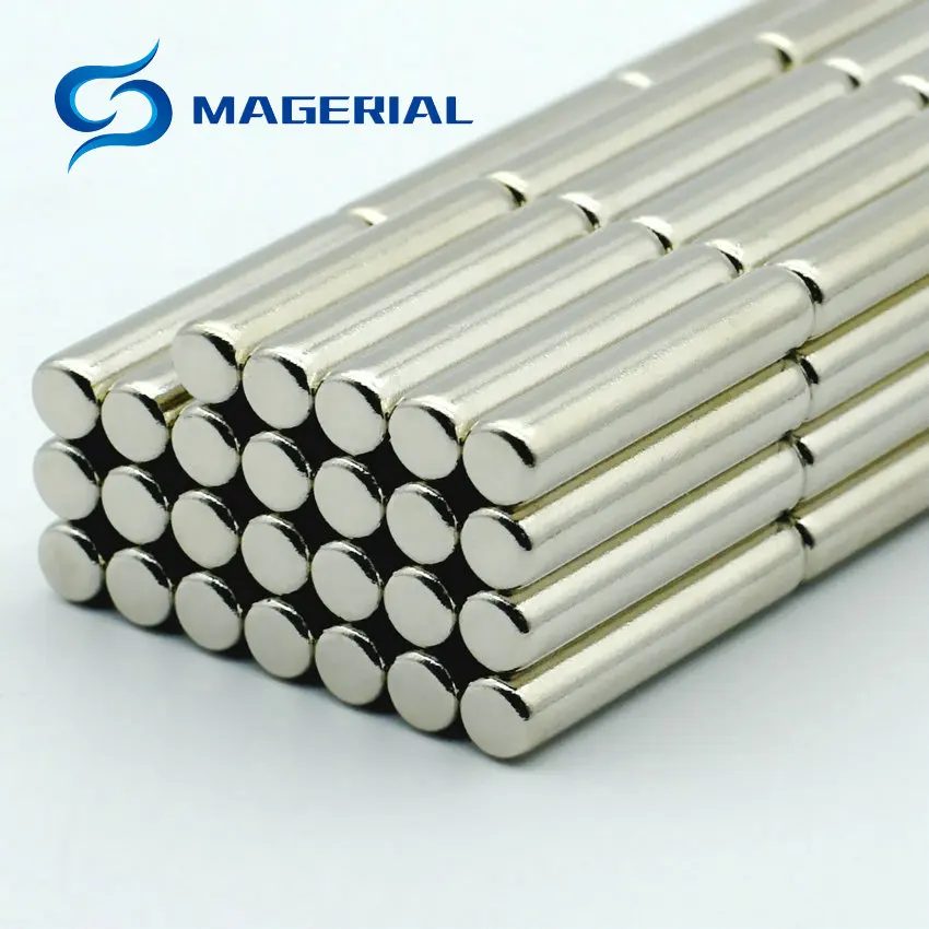 50 2000 NdFeB Rod Dia 4x20 4x23 mm 0.157" Rod Precision