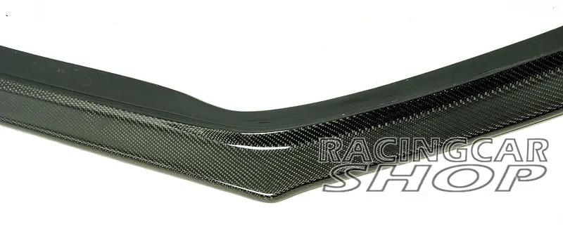 O Style Real Carbon Fiber FRONT LIP SPOILER SPLITTER FOR VW Volkswagen SCIROCCO STANDARD BUMPER
